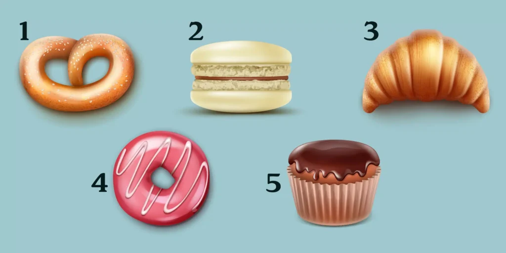 Persoonlijkheidstest: Ontdek met deze test welke van de 5 gebakjes jij bent in de ogen van anderen en onthul de weerspiegeling van jouw sociale imago!